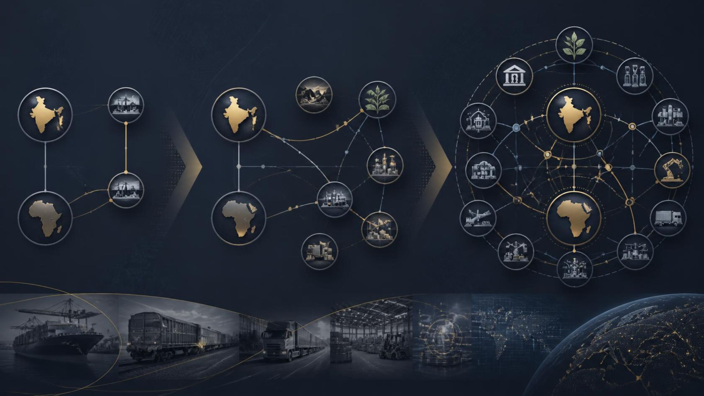 From India Africa trade flows to connected strategic supply chain partnerships, indo shinka advisory, smartfive, business transformation