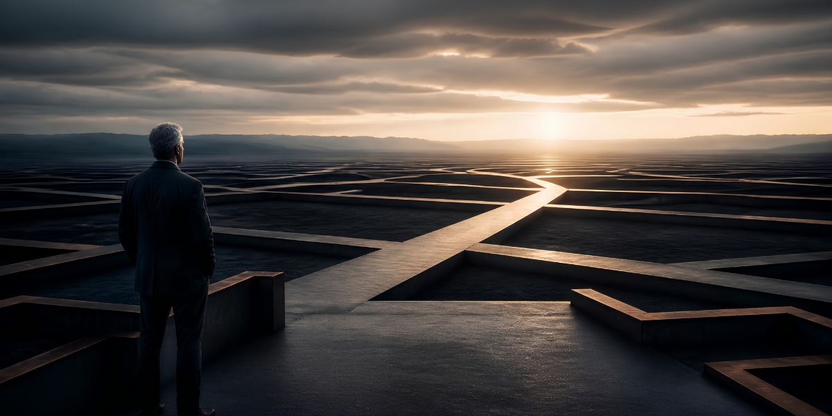 Strategic pathway emerging from a complex business environment